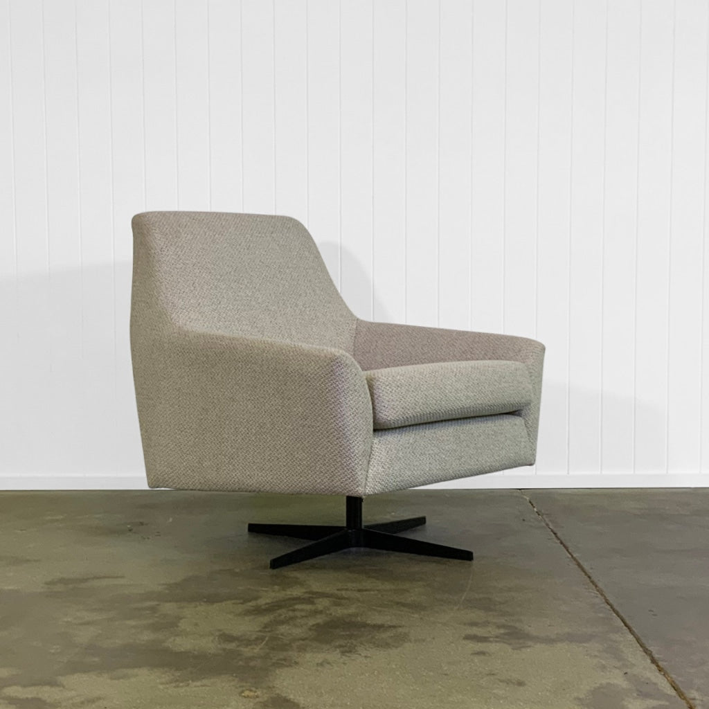 Emilio Swivel Chair | Mid Range Fabrics Multiple Options Available Made To Order In Wa