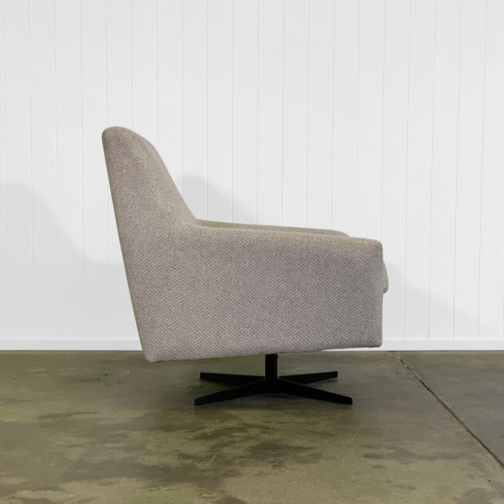 Emilio Swivel Chair | Mid Range Fabrics Multiple Options Available Made To Order In Wa