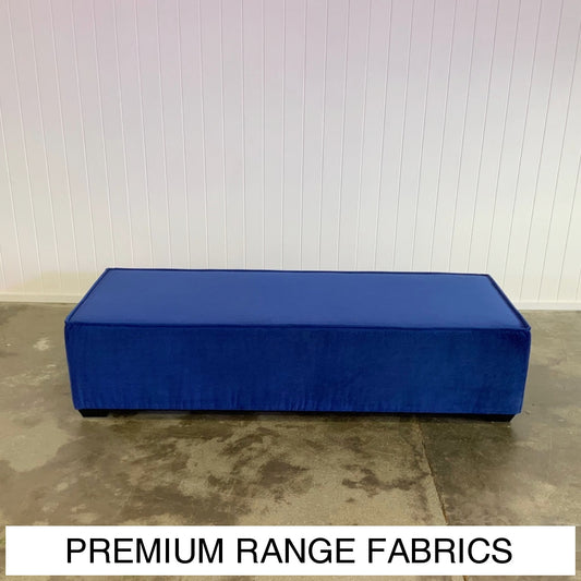 Mercury Hard Top Coffee Table Ottoman | Premium Range Fabrics Multiple Options Available Made To