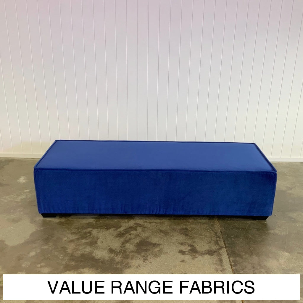 Mercury Hard Top Coffee Table Ottoman | Value Range Fabrics Multiple Options Available Made To Order