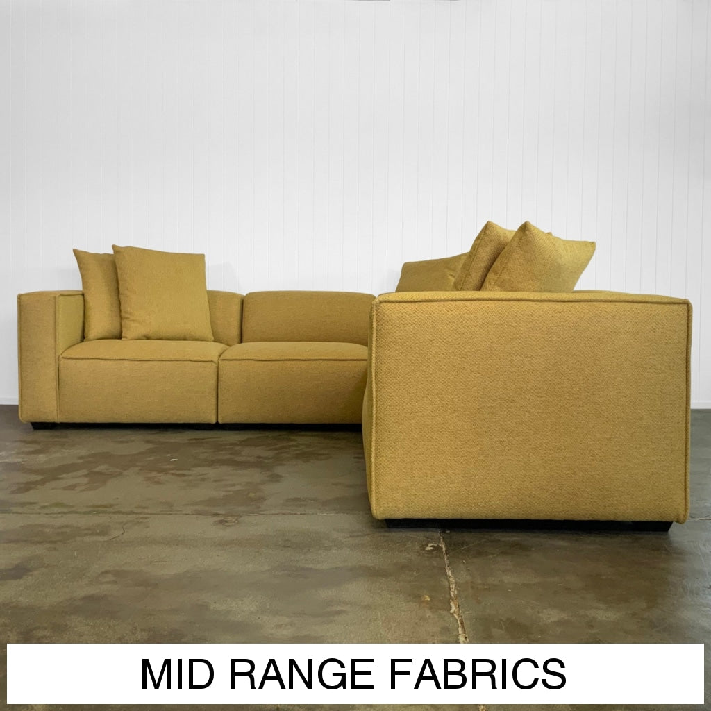 Mercury Sofa | Mid Range Fabrics Multiple Sizes And Options Available Made To Order In Wa