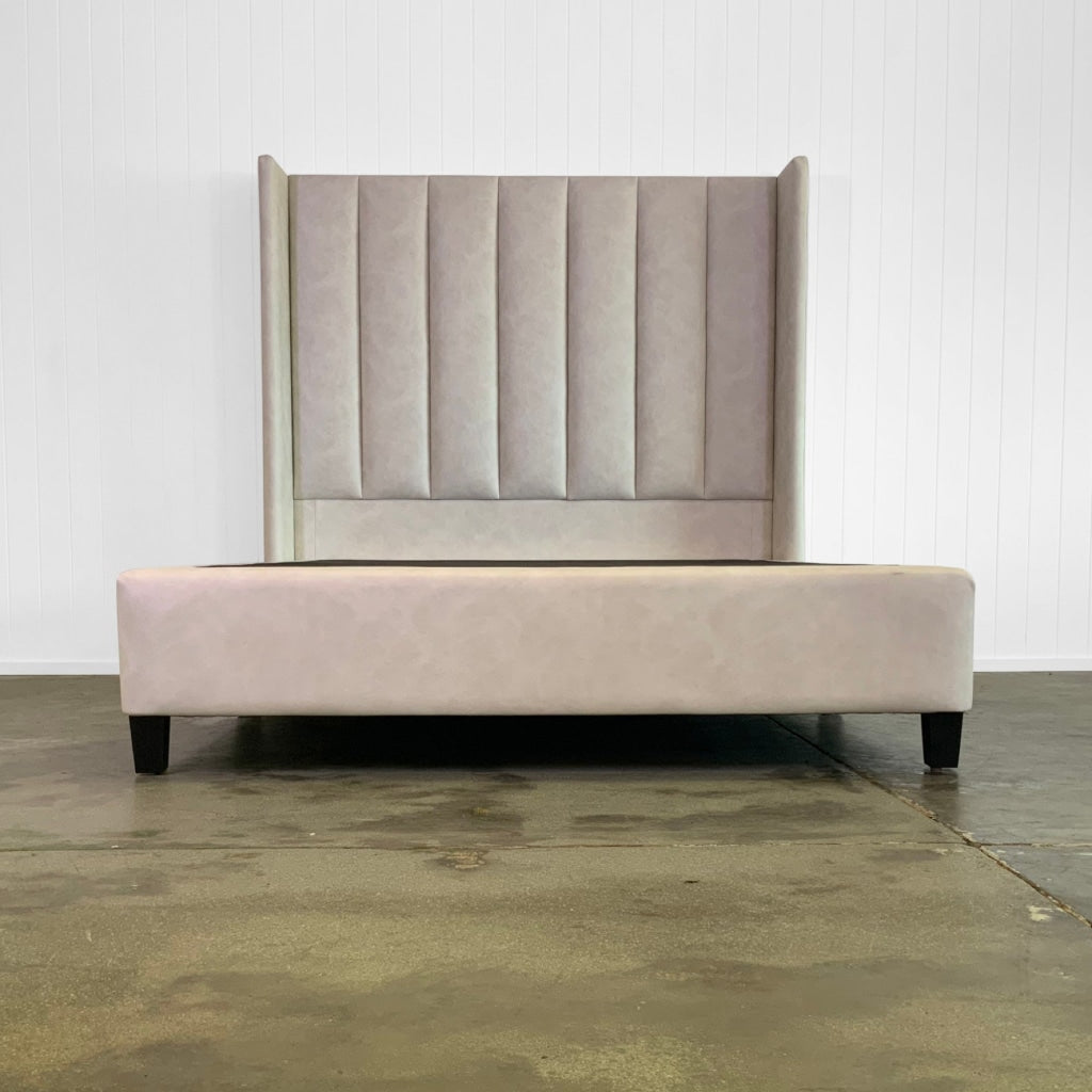 Monroe Upholstered Bed | Mid Range Fabrics Multiple Sizes And Options Available Made To Order In