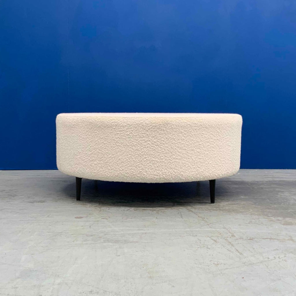 Onda Round Ottoman With Legs | Value Range Fabrics Multiple Sizes And Options Available Made To