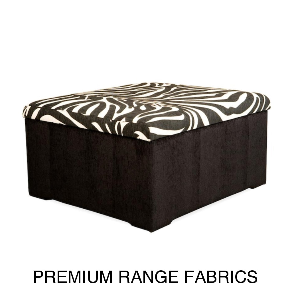 Storage Ottomans Large | Premium Range Fabrics Multiple Sizes And Options Available Made To Order In