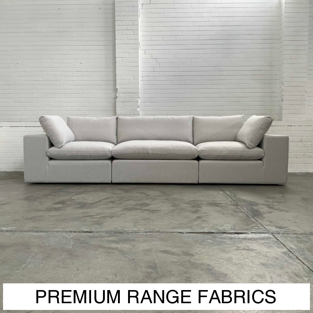 Stratus Modular Sofa | Premium Range Fabrics Multiple Sizes And Options Available Made To Order In